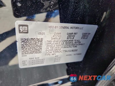 Zdjęcie 12 z 12 samochodu: 2025 GMC HUMMER SUV 3X VIN:1GKT0RDC7SU119220 - miniatura