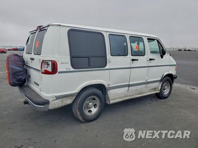 Trzecie zdjęcie samochodu z tyłu: 1997 DODGE RAM VAN B2500 VIN:2B6HB21X2VK567034 - miniatura