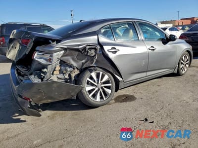 Trzecie zdjęcie samochodu z tyłu: 2021 NISSAN SENTRA SV VIN:3N1AB8CV7MY227642 - miniatura