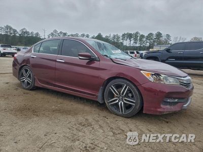 Czwarte zdjęcie samochodu z boku: 2016 HONDA ACCORD SPORT VIN:1HGCR2F68GA230644 - miniatura