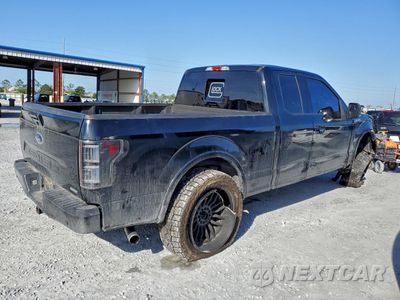Trzecie zdjęcie samochodu z tyłu: 2018 FORD F150 SUPER CAB VIN:1FTEX1CP9JFB01522 - miniatura