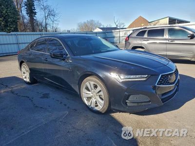 Czwarte zdjęcie samochodu z boku: 2021 ACURA TLX TECHNOLOGY VIN:19UUB5F47MA004468 - miniatura