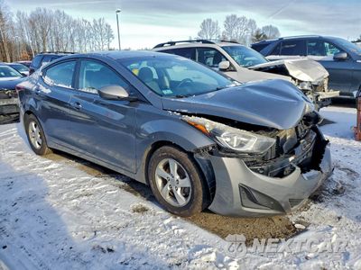 Czwarte zdjęcie samochodu z boku: 2014 HYUNDAI ELANTRA SE VIN:5NPDH4AEXEH497483 - miniatura