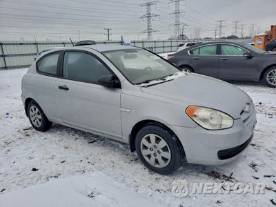 Czwarte zdjęcie samochodu z boku: 2009 HYUNDAI ACCENT GS VIN:KMHCM36C39U115116 - miniatura