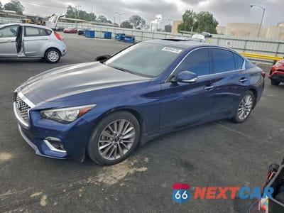 2021 INFINITI Q50 LUXE JN1EV7BPXMM702158 - główne zdjęcie licytacji z USA - miniatura