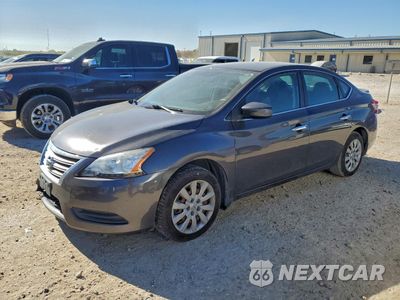 2014 NISSAN SENTRA S 3N1AB7AP0EL692518 - główne zdjęcie licytacji z USA - miniatura