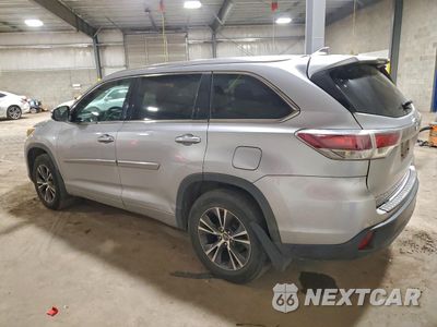 Drugie zdjęcie samochodu z przodu: 2016 TOYOTA HIGHLANDER XLE VIN:5TDJKRFH8GS297476 - miniatura