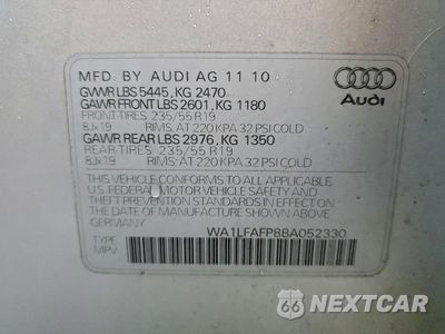 Zdjęcie 13 z 13 samochodu: 2011 AUDI Q5 PREMIUM PLUS VIN:WA1LFAFP8BA052330 - miniatura