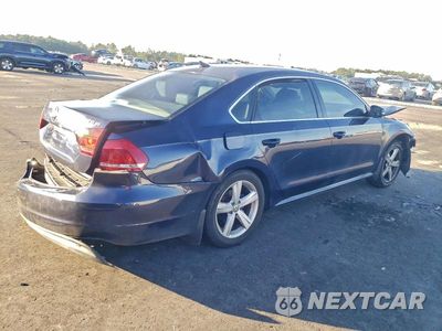 Trzecie zdjęcie samochodu z tyłu: 2014 VOLKSWAGEN PASSAT SE VIN:1VWBS7A31EC121093 - miniatura