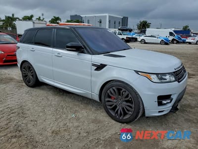 Czwarte zdjęcie samochodu z boku: 2017 LAND ROVER RANGE ROVER SPORT HSE DYNAMIC VIN:SALWV2FV4HA678579 - miniatura