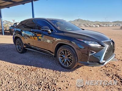 Czwarte zdjęcie samochodu z boku: 2017 LEXUS RX 350 BASE VIN:2T2BZMCA1HC118002 - miniatura