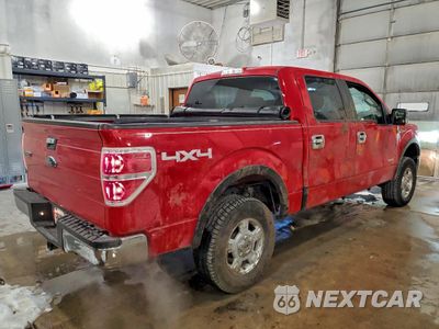 Trzecie zdjęcie samochodu z tyłu: 2014 FORD F150 SUPERCREW VIN:1FTFW1ET0EKD82155 - miniatura