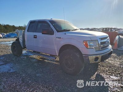 Czwarte zdjęcie samochodu z boku: 2014 FORD F150 SUPER CAB VIN:1FTFX1EF2EKF50689 - miniatura