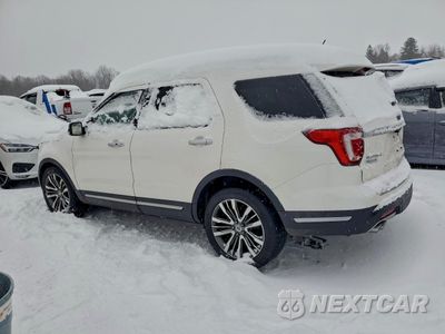 Drugie zdjęcie samochodu z przodu: 2019 FORD EXPLORER PLATINUM VIN:1FM5K8HTXKGA78255 - miniatura