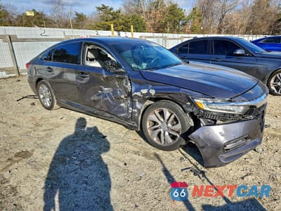 Czwarte zdjęcie samochodu z boku: 2020 HONDA ACCORD LX VIN:1HGCV1F1XLA055687 - miniatura