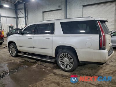 Drugie zdjęcie samochodu z przodu: 2016 CADILLAC ESCALADE ESV PLATINUM VIN:1GYS4KKJ0GR373747 - miniatura