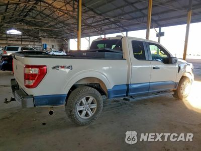 Trzecie zdjęcie samochodu z tyłu: 2021 FORD F150 SUPER CAB VIN:1FTFX1E81MFC50683 - miniatura