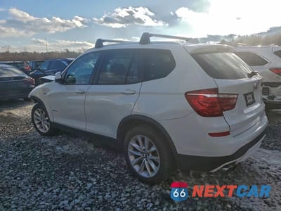 Drugie zdjęcie samochodu z przodu: 2017 BMW X3 XDRIVE28I VIN:5UXWX9C39H0T22338 - miniatura