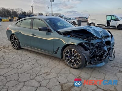 Czwarte zdjęcie samochodu z boku: 2025 BMW I4 XDRIVE 40 VIN:WBY43HD08SFT98350 - miniatura
