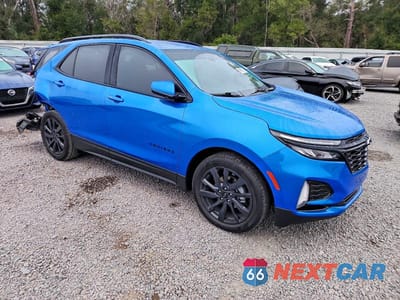 Czwarte zdjęcie samochodu z boku: 2024 CHEVROLET EQUINOX RS VIN:3GNAXMEG9RS139084 - miniatura