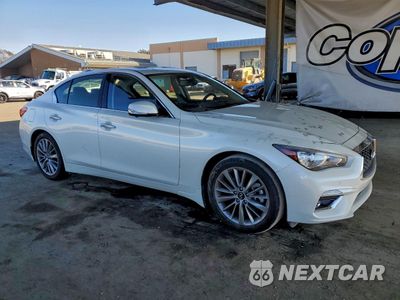Czwarte zdjęcie samochodu z boku: 2023 INFINITI Q50 LUXE VIN:JN1EV7BPXPM510324 - miniatura