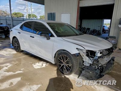 Czwarte zdjęcie samochodu z boku: 2022 TOYOTA CAMRY SE VIN:4T1G11AK7NU716164 - miniatura