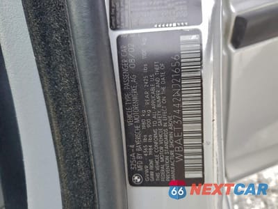 Zdjęcie 12 z 14 samochodu: 2002 BMW 325 I VIN:WBAET37442NJ21656 - miniatura