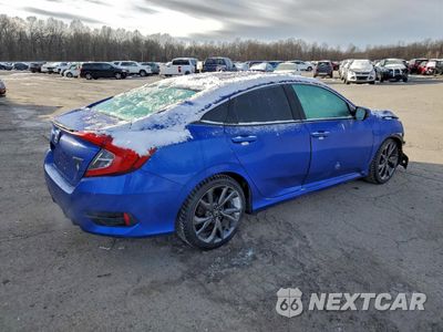 Trzecie zdjęcie samochodu z tyłu: 2019 HONDA CIVIC SPORT VIN:2HGFC2F86KH523193 - miniatura