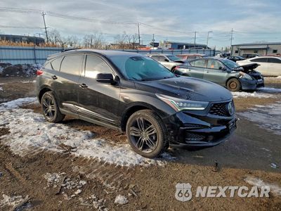 Czwarte zdjęcie samochodu z boku: 2021 ACURA RDX A-SPEC VIN:5J8TC2H6XML042772 - miniatura