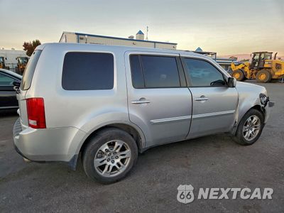 Trzecie zdjęcie samochodu z tyłu: 2013 HONDA PILOT EXL VIN:5FNYF4H57DB055514 - miniatura