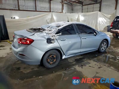 Trzecie zdjęcie samochodu z tyłu: 2017 CHEVROLET CRUZE LS VIN:3G1BC5SMXHS558819 - miniatura