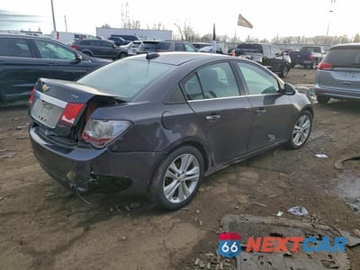 Trzecie zdjęcie samochodu z tyłu: 2015 CHEVROLET CRUZE LTZ VIN:1G1PG5SBXF7179484 - miniatura