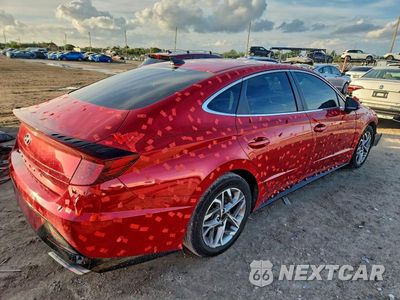 Trzecie zdjęcie samochodu z tyłu: 2020 HYUNDAI SONATA SEL VIN:5NPEL4JAXLH050441 - miniatura