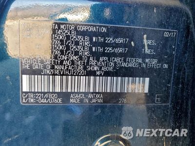 Zdjęcie 13 z 16 samochodu: 2017 TOYOTA RAV4 LE VIN:JTMZFREV1HJ127201 - miniatura