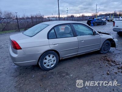 Piąte zdjęcie samochodu w środku: 2002 HONDA CIVIC EX VIN:1HGES25702L053950 - miniatura