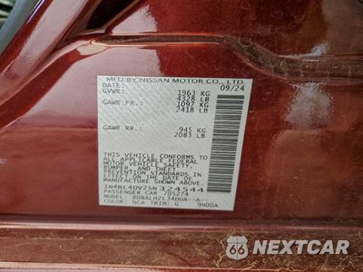 Zdjęcie 13 z 13 samochodu: 2025 NISSAN ALTIMA SV VIN:1N4BL4DV2SN324544 - miniatura