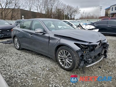 Czwarte zdjęcie samochodu z boku: 2020 INFINITI Q50 PURE VIN:JN1EV7AR9LM254030 - miniatura