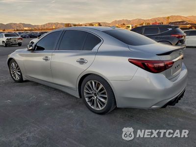 Drugie zdjęcie samochodu z przodu: 2018 INFINITI Q50 PURE VIN:JN1CV7AP1JM241100 - miniatura