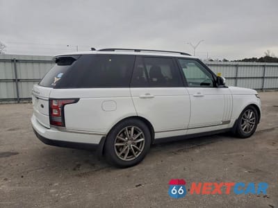 Trzecie zdjęcie samochodu z tyłu: 2016 LAND ROVER RANGE ROVER HSE VIN:SALGS2KF1GA250205 - miniatura