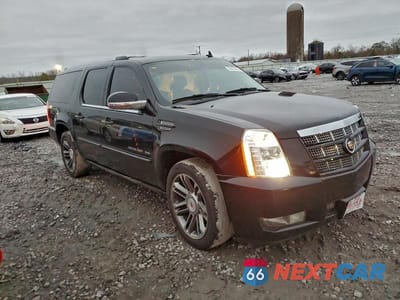 Czwarte zdjęcie samochodu z boku: 2012 CADILLAC ESCALADE ESV VIN:1GYS4JEF8CR314859 - miniatura