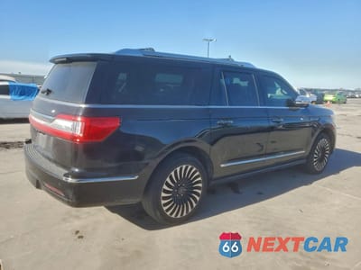 Trzecie zdjęcie samochodu z tyłu: 2020 LINCOLN NAVIGATOR L BLACK LABEL VIN:5LMJJ3TT1LEL05662 - miniatura