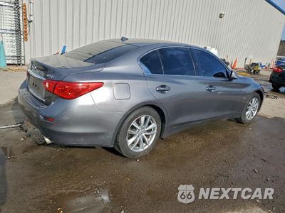 Trzecie zdjęcie samochodu z tyłu: 2017 INFINITI Q50 PREMIUM VIN:JN1EV7AP1HM735928 - miniatura