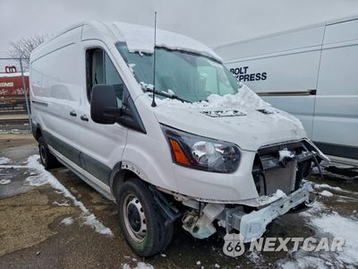 Czwarte zdjęcie samochodu z boku: 2025 FORD TRANSIT 250 DELIVERY VAN VIN:1FTBR1C81SKA89350 - miniatura