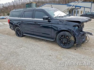 Czwarte zdjęcie samochodu z boku: 2023 FORD EXPEDITION MAX XLT VIN:1FMJK1J86PEA39712 - miniatura