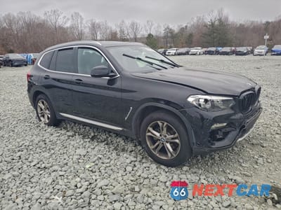 Czwarte zdjęcie samochodu z boku: 2019 BMW X3 XDRIVE30I VIN:5UXTR9C50KLP83917 - miniatura