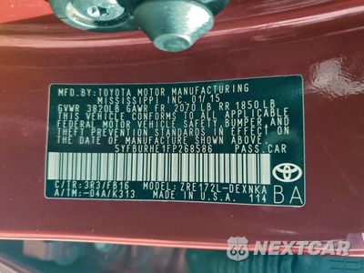 Zdjęcie 12 z 13 samochodu: 2015 TOYOTA COROLLA L VIN:5YFBURHE1FP268586 - miniatura
