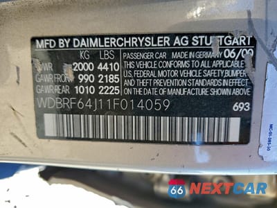 Zdjęcie 12 z 12 samochodu: 2001 MERCEDES-BENZ C 320 VIN:WDBRF64J11F014059 - miniatura