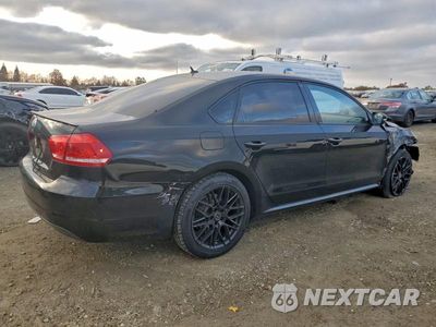 Trzecie zdjęcie samochodu z tyłu: 2013 VOLKSWAGEN PASSAT S VIN:1VWAP7A34DC071401 - miniatura
