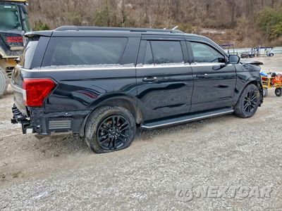 Trzecie zdjęcie samochodu z tyłu: 2023 FORD EXPEDITION MAX XLT VIN:1FMJK1J86PEA39712 - miniatura
