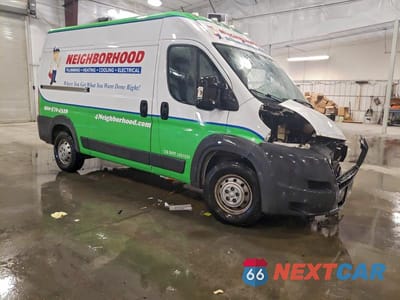 Czwarte zdjęcie samochodu z boku: 2016 RAM PROMASTER 2500 DELIVERY VAN VIN:3C6TRVCG2GE118133 - miniatura